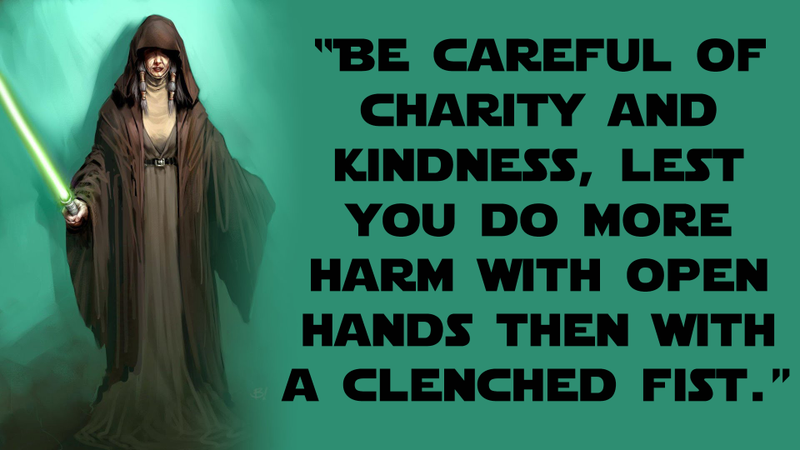 Illustration for article titled Kreia's Conundrums - Charity